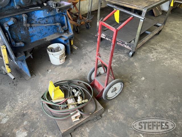 Torch cart & leads